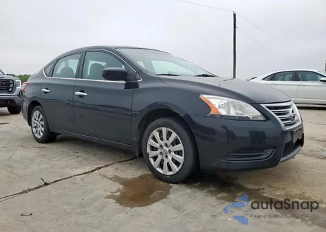 2014 Nissan Sentra S из США, поврежденный, VIN 3N1AB7AP0EY299637